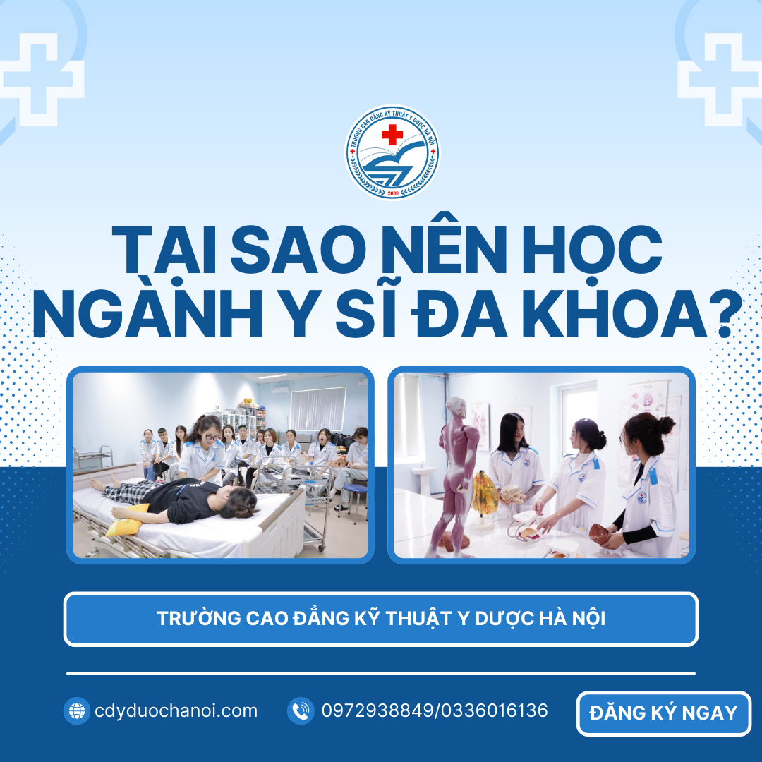 Tại sao nên học ngành Y sĩ Đa khoa?