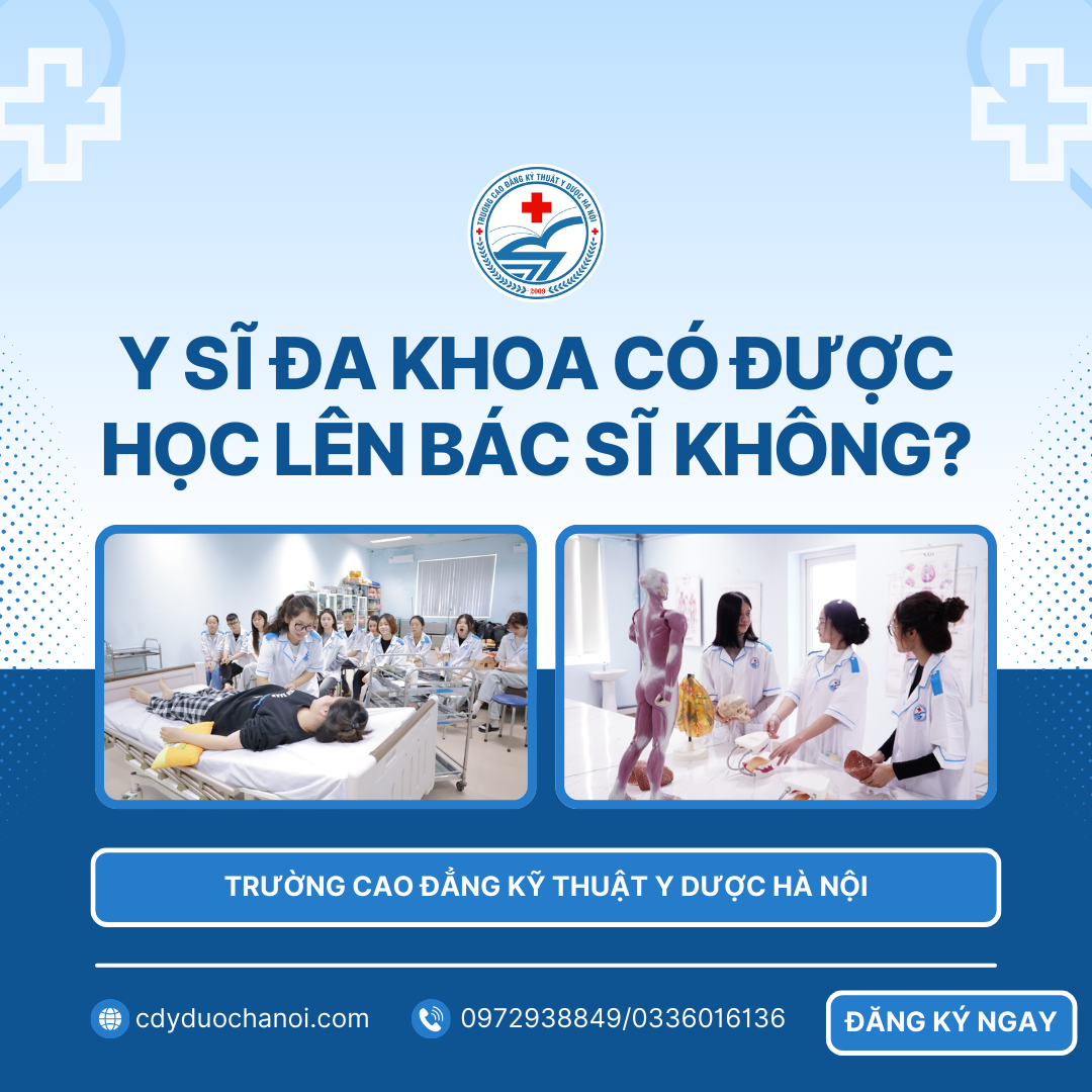 Y sĩ Đa khoa có được học lên Bác sĩ không?