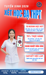 xét học bạ cao đẳng y dược và kinh tế công nghệ