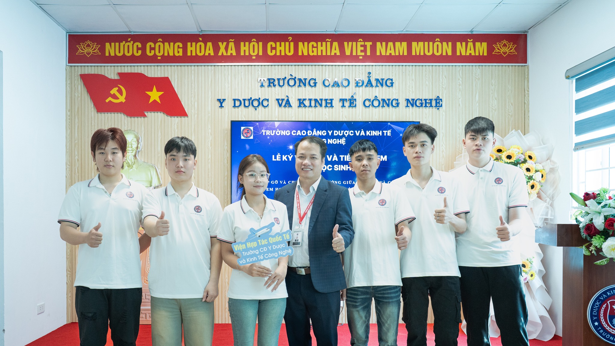 Gặp mặt sinh viên trước hành trình du học trao đổi tại Hàn Quốc